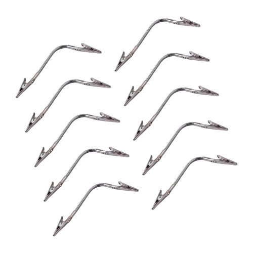 10 Pack Practical Outdoor Clamps with Flexible Double-18cm
