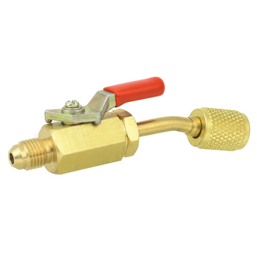 1/4in Manual Ball Valve Brass Arc for AC Systems 1