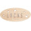 Decorative plaque - Vintiun - Customizable - Star pattern - Adhesive wood 8.519 cm 1
