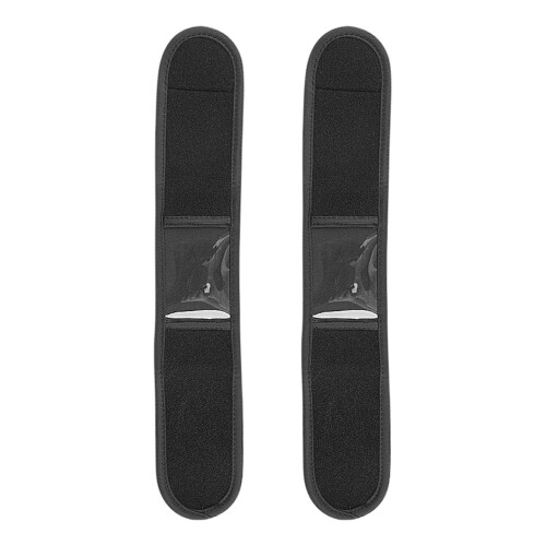 Bande de jambe réglable et respirante, adaptée aux-noir