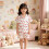 Soft Polyester Childrens Sleepwear Set-Bean pas2te color 150 3
