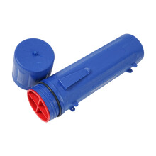 Welding Rod Storage Container With Separator-dark blue