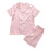 Zachte polyester kindernachtkledingset losse-roségoud 120 1