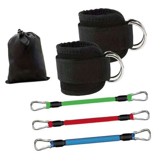 Elastisches Widerstandsband-Set, robustes Zugseil,-2