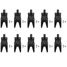 10X Accessori per Manipolatore Pneumatico J1060 Manipolatore per Dispositivo Meccanico Clip per Erogazione Acqua -A