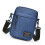 Multifunktionale, schlanke, einfache Gürteltasche-Blaue Farbe 1