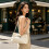 Elegant Shoulder Bag Comfortable Handbag PU Leather-Beige 7
