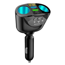 66 W USB Typ C MP3-Player Autoladegerät Eins-Zu-Vier FM-Transmitter QC 3.0 Schnelllade-Autoladegerät