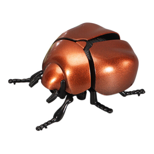 Jouet d'insecte réaliste à remonter créatif pour les-Orange