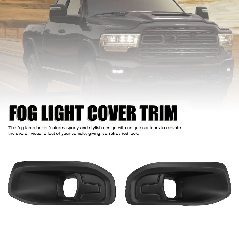 68449341Aa Fog Lamp Cover For 2500 3500 2019-24 7055741299995
