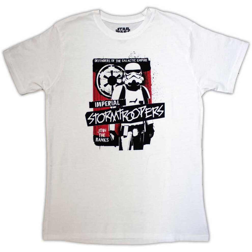 Star Wars (Xl, ) Defenders T Shirt White
