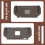 For  2 Protective Case Standable Cover TPU Soft Shell for   2 Game Console Case,Transparent-Black 6