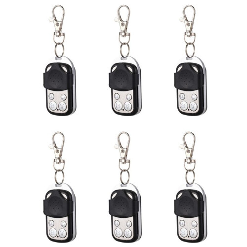 6X Universal Remote Copious 433 MHz Gate Garage Gate Alarm