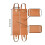 PU Leather Handbag Making Kits Leather Bag Bottoms Handle-Beige 4