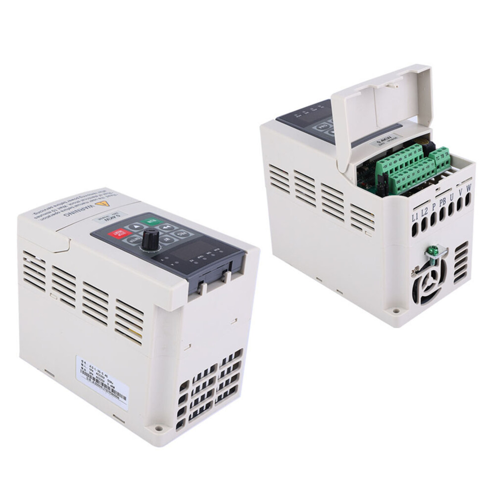 0.4kW Single Phase to 3 Phase VFD 220V