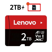 (2TB, ) Lenovo SD Cards 256GB Flash Memory Card 512GB A1 High-Speed Micro TF Card 1TB 2TB Mini Memory Card for Phones/PC/Cameras/Monitor