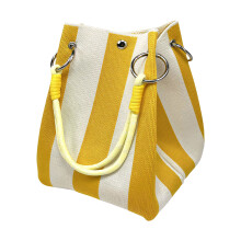 Knitted Floral Toted Bag,Handcraft Crochet Bucket Bag,Casual-2