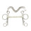 (5.5in, Silver) Lorina Flexi Mullen Mouth Pelham 1