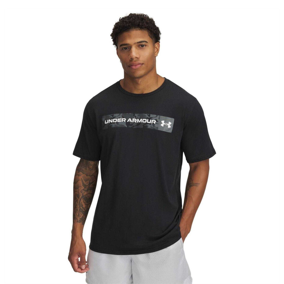 Under Armour Mens Camo Polycotton T-Shirt