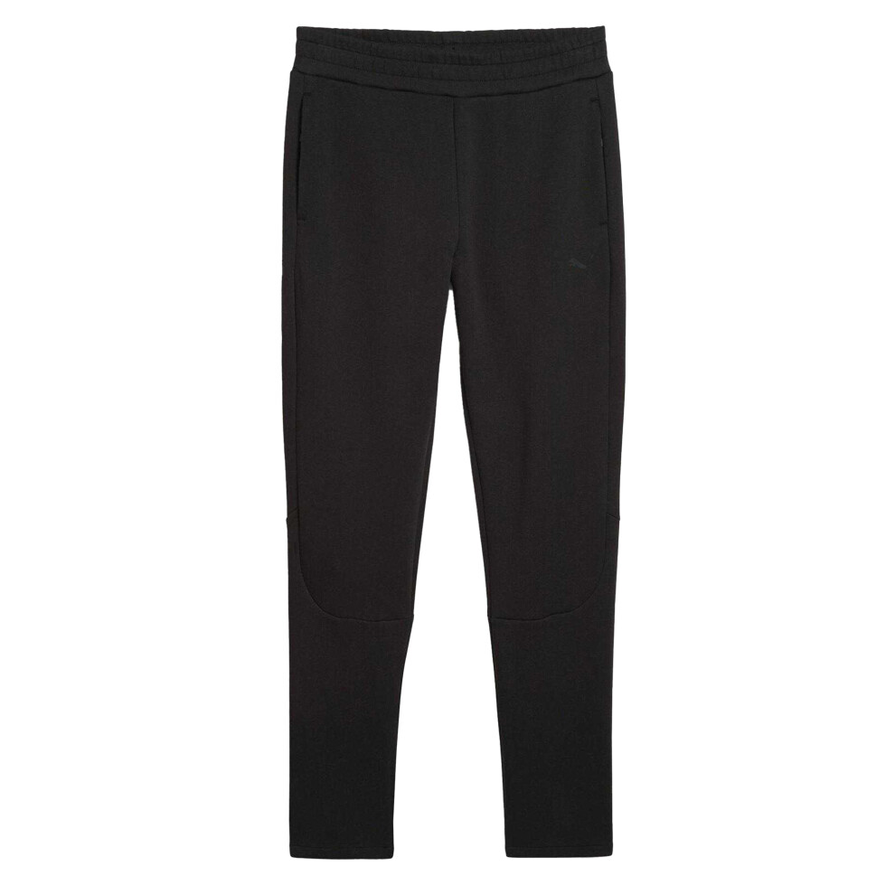 Puma (Xl, ) Mens Evostripe Core Fleece Tapered Joggers Black