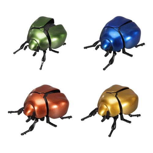 Jouet d'insecte réaliste à remonter créatif pour les-Orange 1