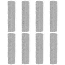8 Pieces Pumice Stones for Cleaning Pumice Scouring Pad Grey Pumice Stick Cleaner for Removing Toilet Bowl Ring Bath Household Kitchen Pool