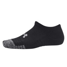 (4 UK-7.5 UK, Black) Under Armour Childrens/Kids Tech No-Show Socks (Pack of 3)