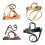 DIY Bag Making Supplies,Leather Handbag Making Kits PU-Brown 2