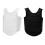 Breathable Karate Chest Protector Ergonomic Oxfordcloth-Black L 3