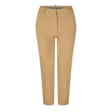 (12 UK, Tan) Lacoste Womens/Ladies Cotton Blend Regular Chinos