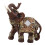 Wood Grain Elephant Wealth Statue 10