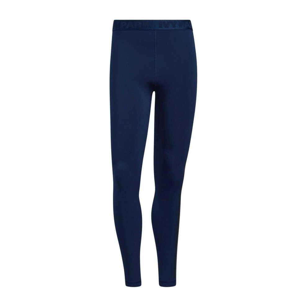 Adidas (S, Navy) Unisex Adult Slim Leggings Blue,Multicoloured