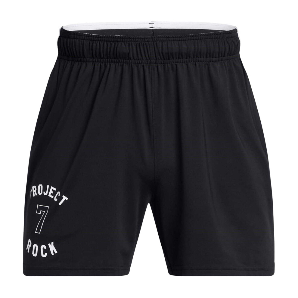 Under Armour Mens Project Rock Mesh Running Shorts