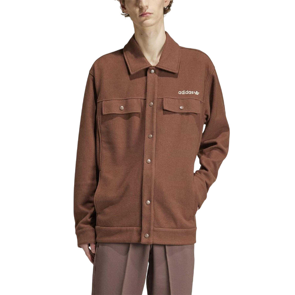 Adidas (S, Off ) Mens Originals Overshirt White