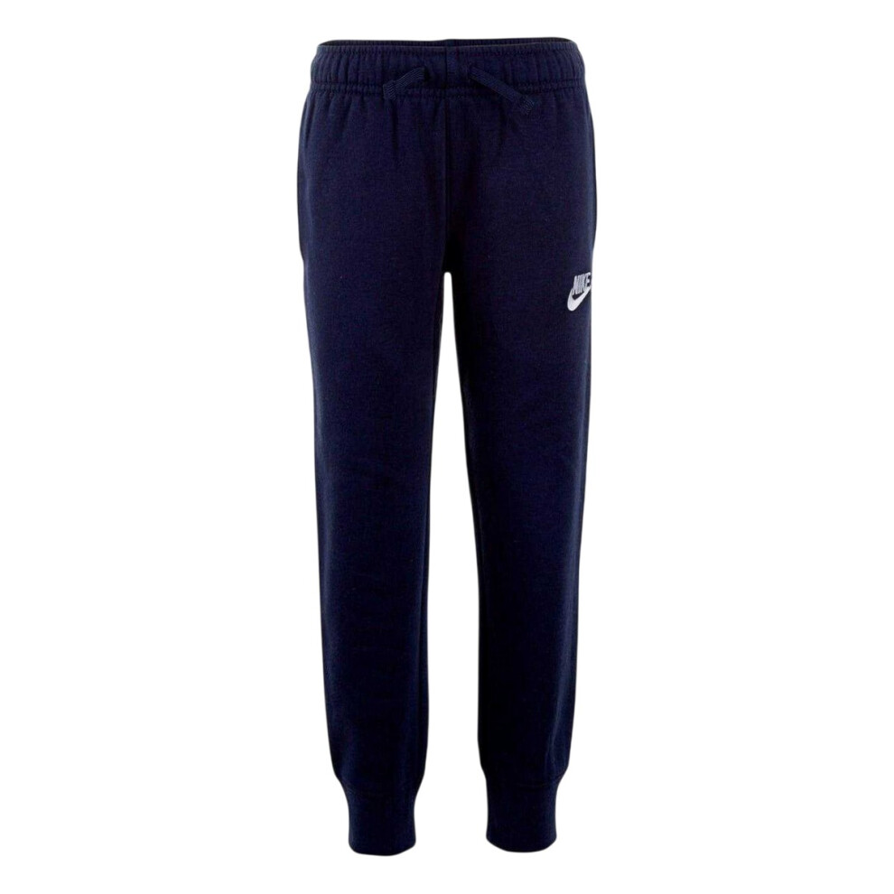 Nike (5-6 Years, Midnight Navy) Childrens/Kids Fleece Logo Jogging Bottoms