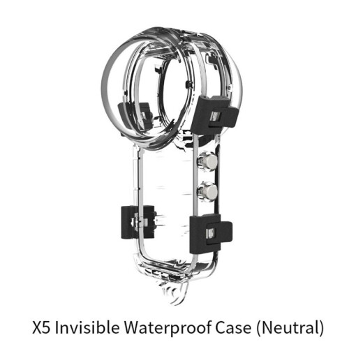 For  X5 Fully Invisible Dive Case Underwater Sealed Dive Housing Shell Waterproof Camera Protector Diving Case 1