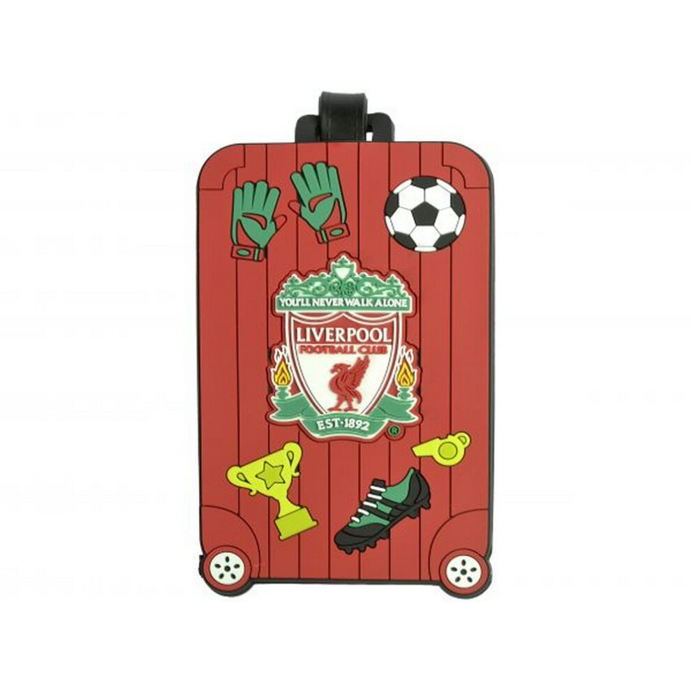Liverpool Fc Crest Luggage Tag