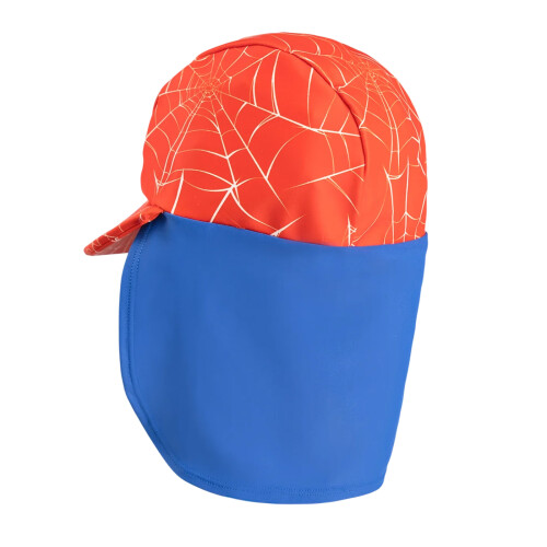 Spider-Man Boys Face Curved Peak Fitted Cap 1