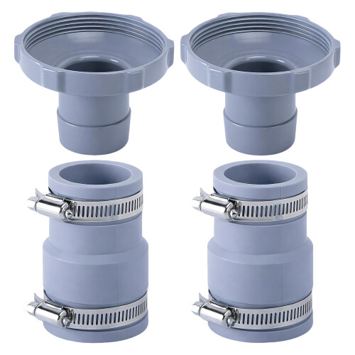 Swimming Pool Hose Fitting Set Pool Vacuum Hose Adapter With