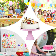Plastic Cake Stand Display Rack Wedding Decoration Birthday Cake Tray Dessert Cake Tools Birthday Party Dessert Tray B