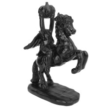 Headless Horseman Statue Horror Resin Handcrafted Headless Horseman Halloween Decor Sculpture
