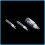 HPLC Consumables 250ul Chromatography Micro-Insert W/ Mandrel Interior& Polymer Feet Conical Tube Box Packed Replacement 5