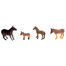 Figurine d'animaux de ferme en résine, artisanat éducatif,-UN.