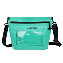 Waterproof Interactive Shoulder Bag constructed Of Strong-blue