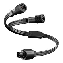 Y-Splitter for  E22 & S4 T8L02 & T8L04 Permanent Outdoor Lights , Y-Shaped Extension Cable , for Holiday Decorations