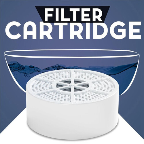 Bath Water Filter Cartridge.Bathtub Filter Replacement, Filter for Bathtub Bath Faucet Replacement Cartridge 2