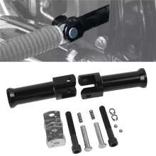 Footpeg Supports Passenger Foot Pegs Mounting Brackets for Softail Fat Boy Street Bob Breakout Low Rider