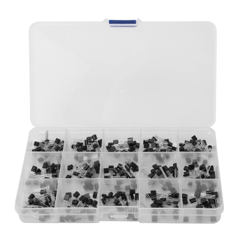 15 Triode Assorted Transistor Pack 300pcs