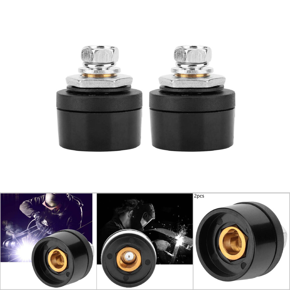 2x Copper Welding Quick Connector Euro Style