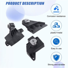 Front Headlight Bracket Repair Kits for - S Class W221 2007-2013 S400 S450 S500 S650 A2218201314 Left